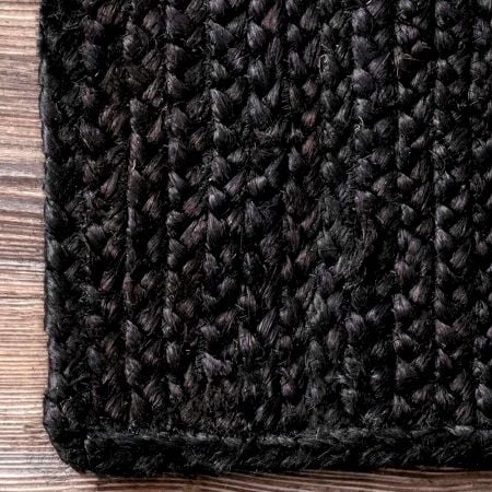 Handmade Jute Multicolor Vintage Dhurrie For Living Room